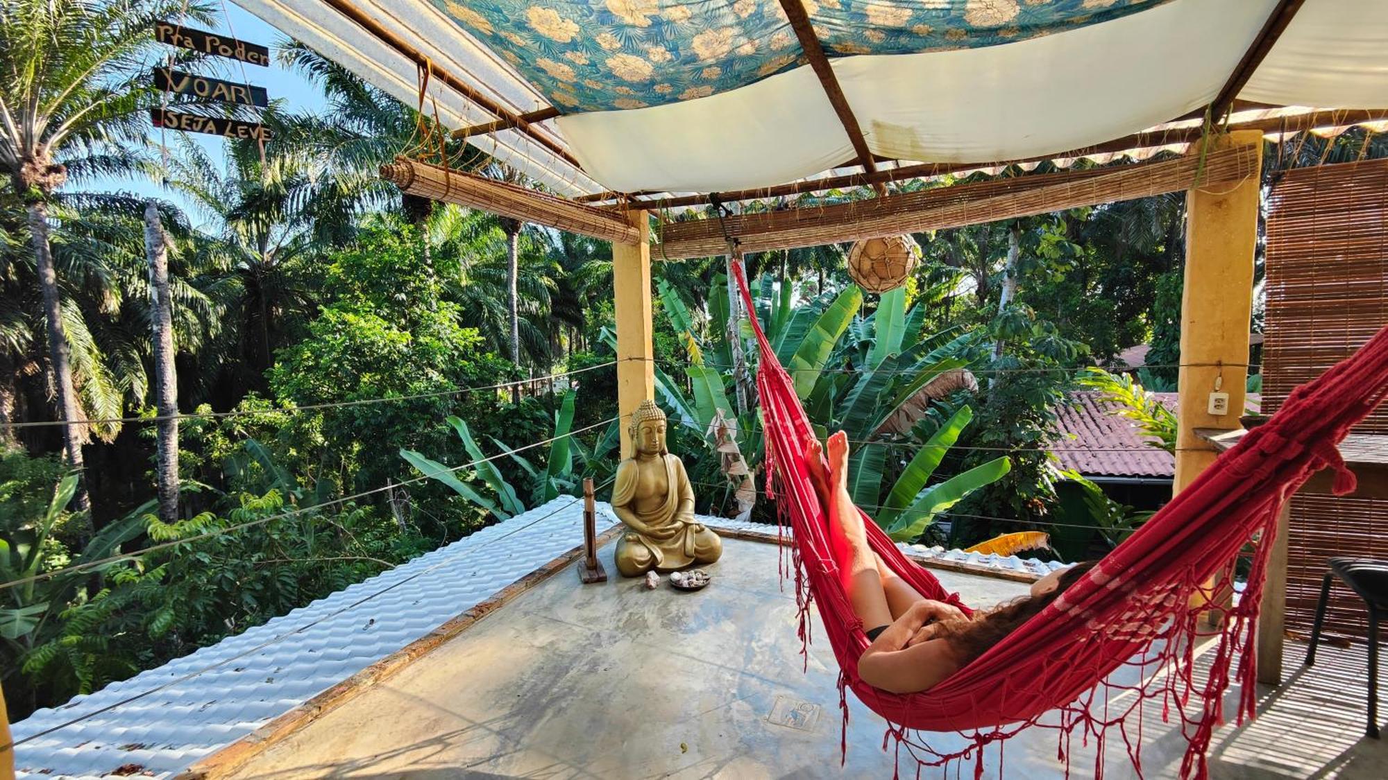 Eco Hostel Bosque Di Barro Velha Boipeba Екстериор снимка